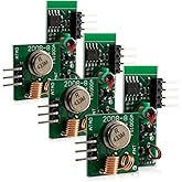 kwmobile 3x 433 MHz transmitter receiver wireless module for Arduino and Raspberry Pi