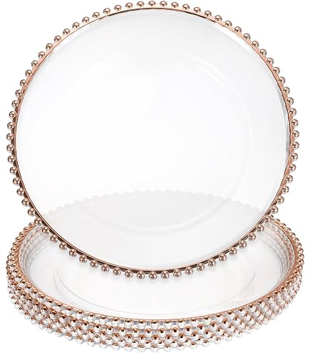 Lot De 6 Assiettes à Dessert En Verre - 18 Cm - Lavables Au Lave-vaisselle - Pour Gâteaux, Fruits, Entrées - Design Rond élégant