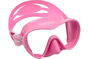 Cressi F1 Mask-Premium Masque Plongee Snorkeling Adulte, Technologie Frameless Mixte