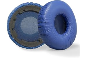 PESLNG Cuscinetti auricolari sostitutivi professionale Compatibile con JBL Tune 600 (600BTNC)/Tune 660 (660NC)/Tune 670 (670NC), realizzati con schiuma memory di alta qualità (Pelle proteica-blu)