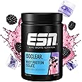 ESN ISOCLEAR Whey Isolate Protein Powder, BlackBerry, 908 g, 2 lbs, 30 Servings Clear Whey - Lactose Free - Muscle Building and Recovery Powder Made in Germany, Laboratory Tested