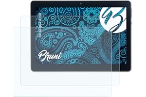 Bruni Schutzfolie kompatibel mit Acepad A140 Folie, glasklare Displayschutzfolie (2X)