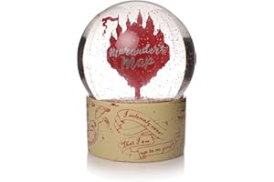 Half Moon Bay Marauders Map Snow Globe | Harry Potter Snow Globe | Snow Globes For Children & Snow Globes For Adults | Harry Potter Merchandise & Harry Potter Decorations | Harry Potter Gifts