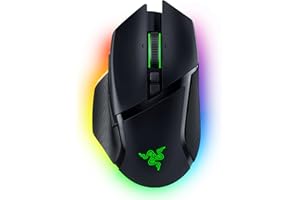 Razer Basilisk V3 Pro - konfigurowalna bezprzewodowa mysz do gier z kółkiem Razer HyperScroll Tilt Wheel (czujnik optyczny Focus Pro 30K, 10+1 programowalnych przycisków) Czarny