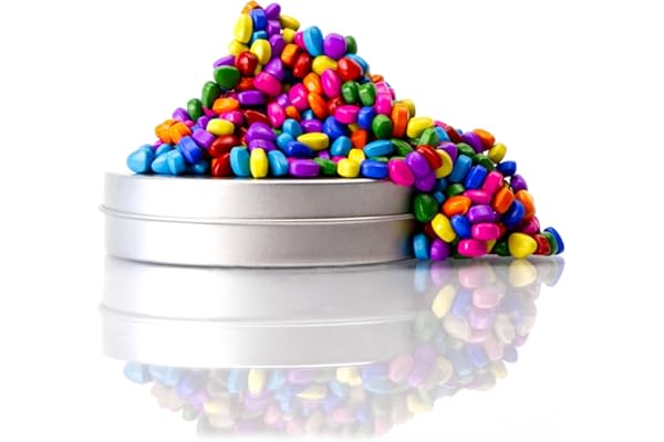 myHodo Crack Magnets Colorés (550+ Aimants, 5–7 mm) - Magnétisme Doux pour ASMR & Anti-Stress | Petites Pierres Magnétiques pour Détente & TDAH | Jeu Sensoriel Créatif | Idée Cadeau Originale
