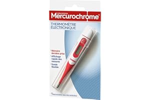 MERCUROCHROME - Thermomètre Electronique - Facile et rapide à utiliser