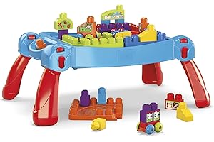 MEGA BRANDS Mega Bloks First Builders CNM42 Build 'N Learn Table