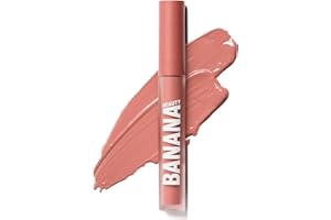 ‎BANANA BEAUTY Banana Beauty Semi Matte Liquid Lipstick mit 10h Halt (Nananaked/natürliches Nude) – Lippenstift matt für volle Lippen – Schutz vor Austrocknen & intensives Volumen