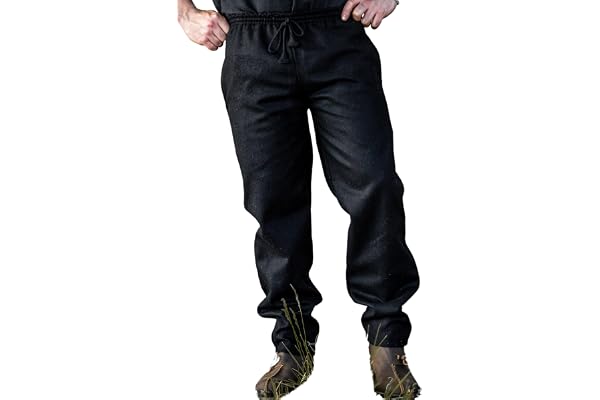 Leonardo Carbone® rustika ullbyxor Harald – herrbyxor, lätta sommarbyxor män, festivaloutfit, vikingare, medeltida kläder, LA