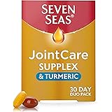 Seven Seas Joint Care Supplex and Turmeric with Glucosamine, Omega-3 Vitamin and D Manganese, Supplements for Joints, 60 Tabl