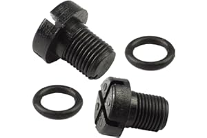 TOPAZ 17111712788 Coolant Expansion Tank Bleeder Screw with O-ring for BMW E46 E90 Mini Cooper (Pack of 2)