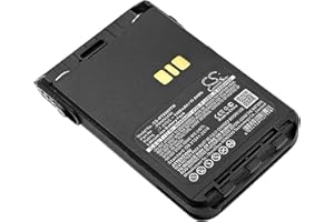 TECHTEK Batería 1600mAh Compatible con [Motorola] DP3000e, DP3441, DP3441e, DP3661, DP3661E, XiR E8600, XiR E8608, E8608i, E8628i, E8668, P8600 sustituye PMNN4440, PMNN4440AR, PMN FBA