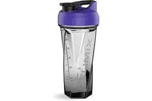 Helimix 2.0 Shaker de Proteínas, 800 ml (28 oz) - Batidora Portátil para Batidos y Smoothies - Sin Varillas, Grumos ni Baterías - Apta para Lavavajillas y Libre de BPA