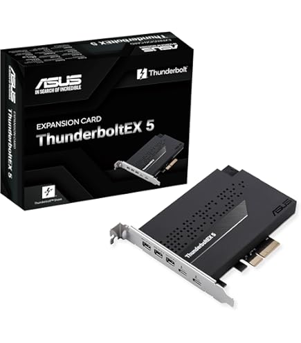 ASUS THUNDERBOLTEX 4 Expansion Card, Dual Thunderbolt, 40