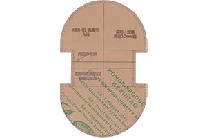 SUNFECILI Geldbörse-Vorlage, Acryl-Geldbörse Schablone, Präzise Schneiden Acryl-Vorlage für Geldbörse Herstellung Leder Geldbörse Vorlage, Acryl-Vorlage Werkzeuge für Handgemachtes Leder