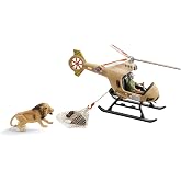 SCHLEICH 42476 Kurtarma Helikopteri Oyuncak Fig&uuml;r&uuml;, &Ccedil;ok Renkli