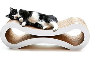 PetFusion Ultimate tiragraffi Lounge, Grande, Cloud White