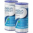 AQUACREST FXHSC Whole House Sediment Filter Replacement for GE FXHSC by AQUACREST