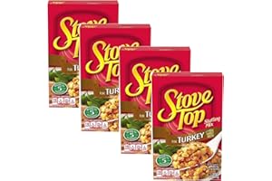 GIFTOLUXE Stove Top Turkey Stuffing Mix 170g | Perfect Stuffing Side at Any Family Meal | Pack of 4