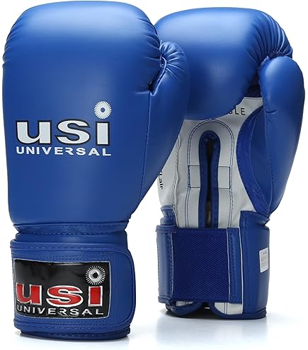Buy Force-Ten Boxing Gloves (Top Grain Leather) (10oz, Blue