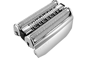 LACKYORK Elektrischer Scherkopf für Braun Serie 7,70S Kompatibel Mit Braun Series 7 Scherkopf,Silber Serie 7 Elektrorasiererkopf Ersatzteil geeignet,Ersatzklingen Folienkopf Zubehör für Rasierapparate (70S)