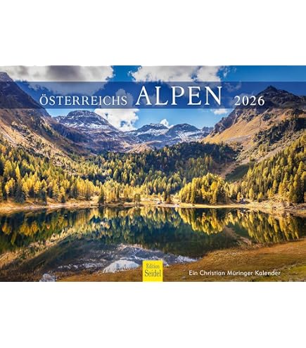 Calendario Da Parete 2026 'Vertice Delle Alpi' - Edizione Premium DIN A4, Foto Di Rainer Mirau, Spedizione In Germania