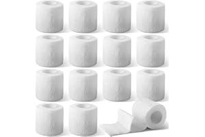 Awinker 14 Banda Venda Cinta Bendaje Adhesiva Deportiva Tape Crossfit Dedos (Blanco)