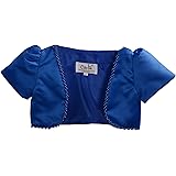 Cinda Mädchen Bolero - Eleganter Schulterüberwurf Mit Stickerei
