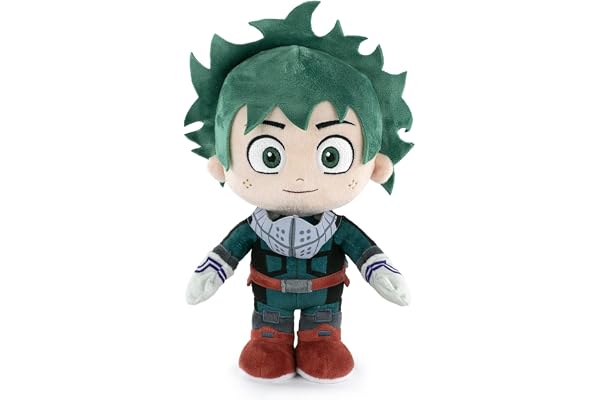 Barrado Peluche des Personnages de My Hero Academia - 28cm - Deku, Bakugo, Todoroki, All Might - Qualité Super Soft