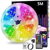 Chasing Color Luci LED Rock Per Auto E Camion - 12 Capsule Da 192 LED, RGB Con App E Telecomando, 178 Inseguimenti, Sincronia Musicale, IP68
