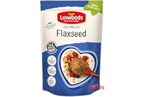Linwoods Organic Milled Flaxseed, 425 g - Pack of 2.