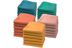 merrysquare - Little Handkerchiefs - Size 9 inches square - 100% Cotton - LILLIPUT Model