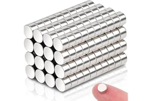 KEUKENKET 160 pièces aimants néodyme extra puissants, 5 x 3 mm petits aimants puissants, mini aimants puissants petits aimants ronds, aimants pour tableaux magnétiques, aimants pour tableaux d'affichage