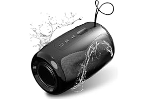 ZZOSRDR Portable Bluetooth Speaker,Wireless Portable Waterproof Speaker 2000mAh,HIFI Stereo with 10-Hour Playtime Waterproof Bluetooth 5.3 TF Card Mini Speakers for Home Party,Biking, Gifts