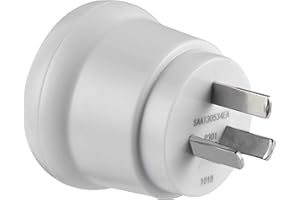 Electraline 70044 Adapter, Biały, 7 x 5 x 5 cm