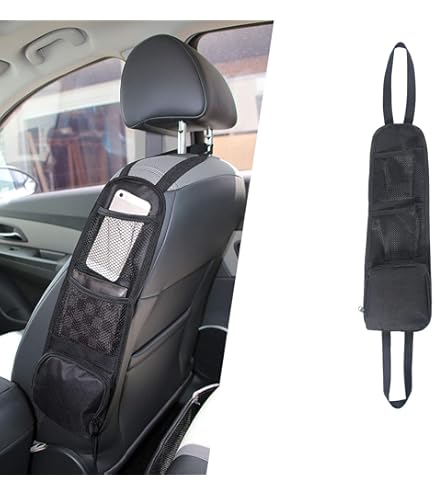 Organizer per sedile posteriore dell'auto, organizer per sedile posteriore dell