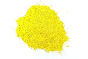 CRIGEMA - Pigmento en polvo - Amarillo Cromo limón - 50g - 100% Puro - Pintura al óleo, témpera, Encausto, Fresco (Amarillo Cromo Limón)