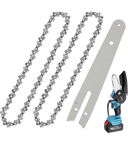 Barra E Catena 8 Pollici Per Motosega JVISION - Ricambio Per Modello TD6-8 - Foto 3