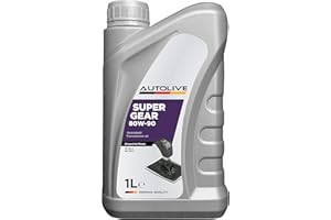 AUTOLIVE GROUP AUTOLIVE Aceite 80w90 GL4 MB 235.11 SUPER GEAR – Aceite para Transmisiones Manuales – Valvulina Alta Estabilidad Térmica y Antioxidante 1L
