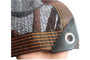 TMGJSHD Red De Sombra Bloqueador Solar Tela Tejido Resistente A Granel Plantas Invernadero con Cinta Adhesiva Arandelas Y Cuerda,para Patio Al Aire Libre BalcóN Jardín (3mx4m/9.8ftx13.1ft)