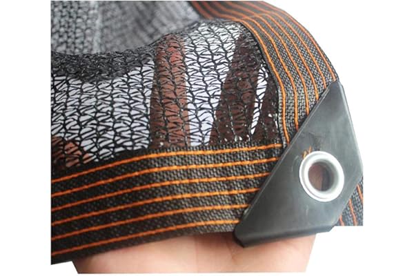 Red De Sombra Bloqueador Solar Tela Tejido Resistente A Granel Plantas Invernadero con Cinta Adhesiva Arandelas Y Cuerda,para Patio Al Aire Libre BalcóN Jardín (3mx8m/9.8ftx26.3ft)