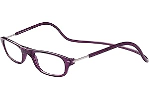 TBOC Lunettes de Lecture – Monture Femme Homme Unisexe Aimant Fermeture Ordinateur Travail Pliables Régables Magnetiques