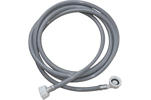 AERZETIX - C51074 - Anschlussschlauch verlängerung zuleitung - 4 meter - 3/4" - waschmaschine/geschirrspülmaschine - in 4 schichten