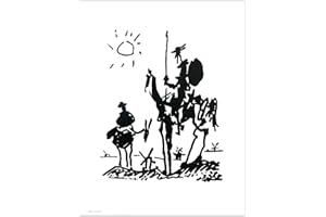 Close Up Poster Pablo Picasso Don Quixote (reproduction) (40cm x 50cm)