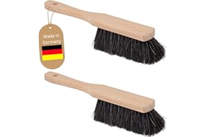 ‎NOVALIV Novaliv Horsehair hand brush and room broom variant.