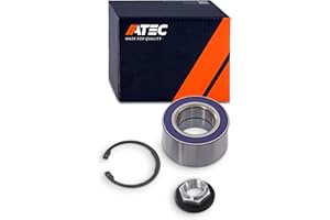 ATEC Germany 1x set cuscinetti ruota anteriore, compatibile con FORD FIESTA 5 Mk5 (JH_, JD_), FOCUS 1 Mk1, FUSION (JU_),MAZDA 2 (DY)