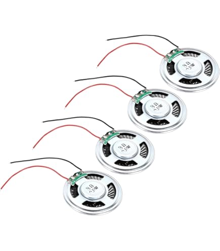 Haut-parleur Fin Adafruit 3,8 Cm - 8 Ohm 0,25W - Pour Projets Audio DIY, Cartes Sonores