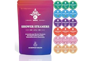 MR MIRYE Geschenke für Frauen Männer, Shower Steamers Aromatherapie, 18 Stück mit 6 Düften Duschbomben Für Frauen, Geburtstagsgeschenk für Freundin Mama, Geschenkidee Self Care Valentine's Gift