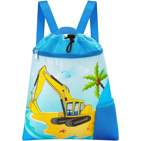 Zaino Sportivo Impermeabile Per Bambini - Borsa Palestra, Spiaggia E Nuoto 34x32 Cm - Foto 5