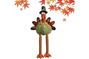 LEARNLYRICS Tacchino Ripieno, Animale Di Tacchino Ripieno, Simpatico Peluche Di Tacchino Del Ringraziamento | Peluche Animale Della Decorazione Della Casa Del Ringraziamento Del Fumetto Per Il Divano Letto